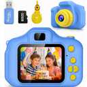 Kids Camera for Boys Age 38, Birthday Gift for Boys, Toddler Digital Video Camera for Kids with 32GB SD Card Included, Easy to Use Durable Shockproof Camera Toy for 3 4 5 6 7 8 Year Old
