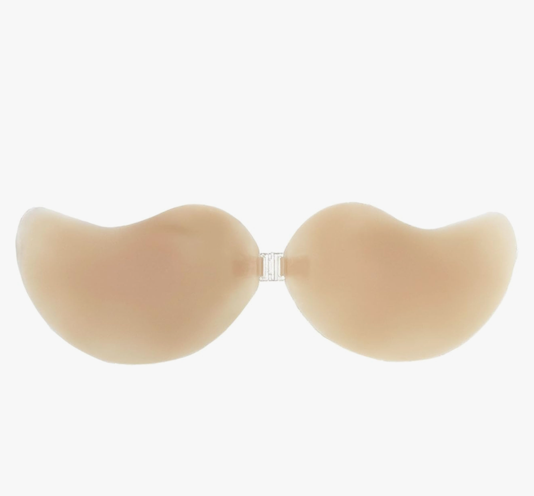 Cleavage Bra, Sticky Bra Push Up, Invisible Strapless Backless Sticky Bras, Invisible Push Up Sticky Bras for Women