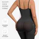 FeelinGirl Shapewear Tummy Control Seamless Bodysuit Hip Enhancer Body Shaper for Women (XXL)