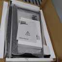 WOHOMO Small Foldable Computer Desk Writing Study Desk Easy Assembly Space-Saving Foldable Laptop Table Writing Workstation for Home Office,Grey (Small Size:31.5 x 15.7)