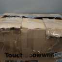 Area Rugs 5x7, Washable Rugs for Living Room, Vintage Boho Light Blue Rug for Office, Dining Room, Kids Room and Farmhouse, Durable Low Pile Non-Slip Area Rug for High Traffic Areas