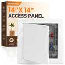 14x14 Inch Access Panel for Drywall and Ceiling, ABS Plumbing Access Door