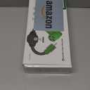 RVGUARD Overload Protector 50 Amp to 110 Volt RV Adapter Cord with Circuit Breaker, NEMA 5-15P to NEMA 14-50R Electrical Power Adapter with LED Power Indicator, 18 Inch, Green, ETL Listed