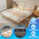 6 PCS Mattress Retainer Bar, Mattress Holder In Place With Double Sided Tape, Wider Taller Non Slip Mattress Gripper Keep Mattress From Sliding, Mattress Slide Stopper For Platform Bed Frame, White