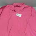 Mens Grade 3.5 Wrinkle-Resistant Dress Shirts Men's Long Sleeve Button Down Work Shirt for Men Size 3XL