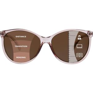Progressive Multifocal Sunglasses for Women Men, Multifocus Sun Readers Outdoor Reading Sunglasses Women's with UV400