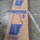 Room Divider Wood Screen 6 Panel Folding Portable Partition Screens Wooden Mesh Woven Design Room Screen Divider for Home Office (Black)