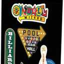 4 x Game Room Themed Adhesive Vinyl Decals - Vintage Set of Gaming Stickers for Car, Window, or Laptop, 1 Pack (4 Count) (Green)