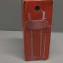 Creative Water Cup,One Cup of Two Different Drinks Two Straws Couple Outdoor Drinking Cup for Camping Hiking Backpacking Travel Office