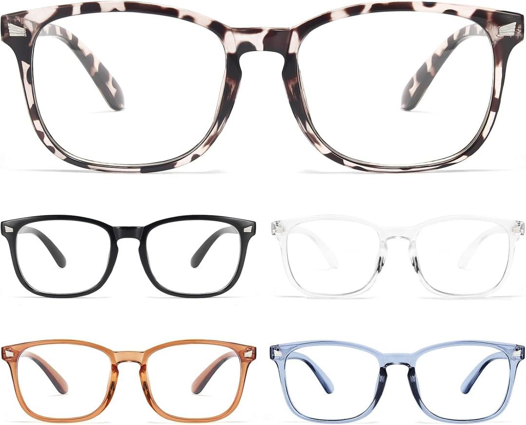 BLS BLUES Reading Glasses for Women for Home, Office & Driving - HD Clear Readers with Blue Light Blocking Protection, +1.75