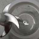 Electric Garlic Chopper, 350ML Glass Bowl Mini Food Processor, Portable Veggie Chopper Onion Garlic Grinder, Wireless Blender for Ginger, Chili, Fruit, Meat, etc