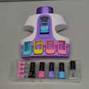 Cool Maker, GO GLAM U-nique Metallic Nail Salon with 200 Icons and Designs, 4 Polishes, Stamper & Dryer, Nail Kit for Girls