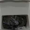 14 Inch Ponytail Extension - Clip in Ponytail Hair Extensions, Curly Wavy Pony Tails Hair Extensions, Synthetic Claw Clip Ponytail Extension for Women (Color: Chestnut Brown With Golden Highlights)