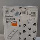 Portable Dog Ramp for Car Foldable Dog Car Ramp for Truck, SUV, High Bed & Sofa with Anti-Slip Feet & Traction Carpet Small to Large Breeds (63" Long & 17" Wide)