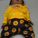 Aori Reborn Baby Dolls Black - 22 Inches Realistic Baby Doll Black American Lifesize Reborn Girls with Hair, Gift Set for Kids 3+, Parents-to-be, Grandparents