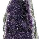 Large Natural Amethyst (5 lb to 6.5 lb) Crystal Clusters Stone from Uruguay Raw Geode Quartz - Deep Purple Color