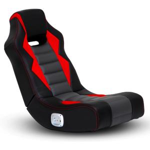 X Rocker Video Gaming Floor Rocker Chair, Built-in Audio Speakers, Foldable for Bedroom or Game Room, Gifts for Gamers, Boys Girls Teens 5-17