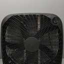 Amazon Basics 3 Speed Box Fan, Indoor Electric Fan for Home Cooling, 5 Blades, Lightweight Design, 67 Watts, 20-Inch, Black, 6.8"D x 20.86"W x 21.33"H