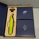 Philips Norelco One 360 Hybrid Face, Electric Beard Trimmer and Shaver, with 360 Technology, 1x 360 for Face, 5in1 Adjustable Comb, Model QP2724/90 (Black & Lime Green)