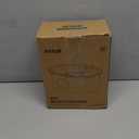 Cat Water Fountain Stainless Steel 108oz/3.2L, APAUK Automatic Pet Fountain Dog Water Dispenser with Water Level Window, Quiet Cat Fountain for Drinking, Inside with Replacement(1 Filter&1 Sponge)