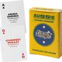 Lingo Aussie Playing Cards in Wayfarer Tin Box | Travel Flashcards | Learn Aussie Slang Vocabulary in A Fun & Easy Way | 52 Essential Translations