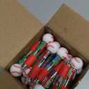24Pcs Baseball 4-in-1 Multicolor Pens, Cute Mini Ballpoint Pens Bulk for Kids, Party Favors, Goodie Bag Stuffers, Sports Celebrations & Classroom Rewards
