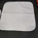 POLYTE Ultra Premium Microfiber Kitchen Dish Cloth Waffle Weave, 8 Pack (12x12 in, White)