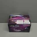 MOSFiATA Fog Machine with Disco Light 600W Smoke Machine RGB LED lights, 2300 CFM Spray, Remote Control, Perfect for Halloween, Christmas, Wedding, Party, Club, DJ Stage Effect