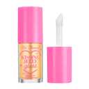 Too Faced Kissing Jelly Lip Oil Gloss | Hydrating Lip Oil + Gloss Hybrid for Instant Moisture and Shine (10 Pia Colada (Clear With Gold Shimmer))