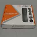 Fireproof Gun Safe Lock Replacement with Swing Bolt Lock, 5 User Code and 1 Master Code Chrome Electronic Digital Keypad Electronic Safe Lock for Safe Box Lock