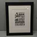 Trademark Fine Art Little Brother IV Matted Artwork by Megan ROMO with Black Frame, 11 by 14-Inch