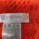 Avidlove Lingerie Sets for Women Lace Bra and Panty Sets 2 Piece Lace Babydoll Outfits（Red,L）