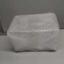 Geelin 4 Gallon Plastic Fish Tank Large Bowl Shatterproof with Crystal Clear Clarity for Terrarium, Flower Vase Centerpiece Gift for Fish Lovers(Square)