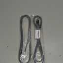 Durcord USB C to USB C Cable, 2Pack 100W 6ft USB C Charger Cable Fast Charging for Android/Phone/Pad, Type C to Type C Charger Braided USB Cable Compatible withi Phone 15 Pro Plus Max Silver