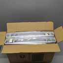 SUNEE 3 Ring Binders 1 Inch 12 Pack, Clear View Binders Bulk Three Ring PVC-Free (Fit 8.5x11 Inches) for School or Office Supplies, White