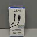 6 Foot Braided Sync & Change Cable for Lightning Tip