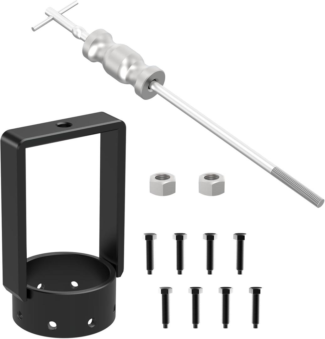 CV Axle Removal Tool Kit with Slide Hammer, Heavy-Duty 3.75 Inch (95mm) Inner CV Joint Puller Set, Reinforced Axle Shaft Extractor for ATV UTV and FWD Vehicles