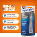 6 x Permatex 81343 Anti-Seize Lubricant, 1 oz. Tube