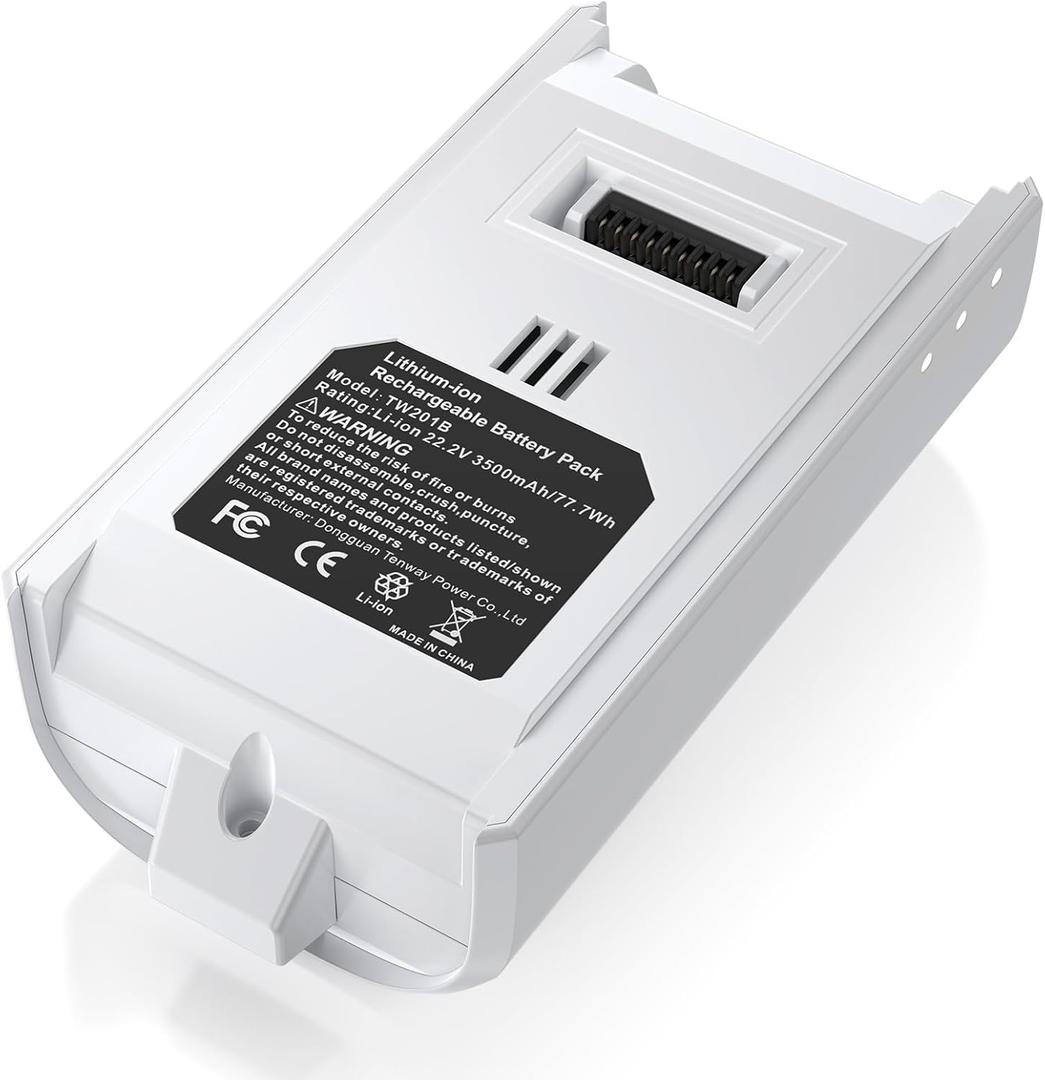 Futurebatt 3500mAh Battery for LEVOIT LVAC-200 Cordless Vacuum Cleaner Lithium ion Battery Replacement for 22.2V Levoit LSV-V201B-WUS