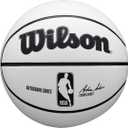 WILSON NBA Alliance Series Basketballs - Size 7 and Mini Size (White)