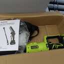 2-IN-1 Cordless Pole Saw & Mini Chainsaw w/ Brushless Motor, 2*4.0Ah Battery Powered 6" Electric Telescoping Pole chainsaw 15 Ft Max Reach, Adjustable Head Pole Saw for Tree Trimming Pruning