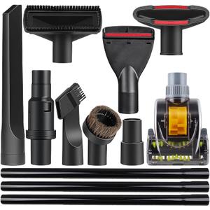 12 Pcs Vacuum Attachments Accessories for Shark Navigator Lift Away Attachments, Fit NV350 NV352 NV355 NV356E, Rotator NV500 NV501, Rocket HV301 Series Upright Vacuum, 1 1/4" (32mm) Vacuum Attachments