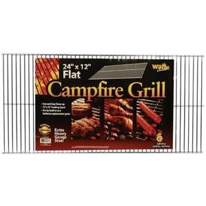 Campfire Grill Grid or BBQ Replacement Grate, 12"x24"