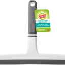 Scotch-Brite, All-Purpose 10 Inch Dual Blade Streak-Free Squeegee, Safe on Mirrors, Glass Shower Doors, Windows, Sinks and More (10.188 in. x 7.5 in. x 1.5 in.)