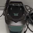 Rowenta Iron Steamer for Clothes Master Steam Station, Professional Steam Iron for Clothes with Stainless Steel Soleplate, 57 Oz, 400 Microsteam Holes, Built-In Pump, 1750 Watts, Black/Green, VR8338