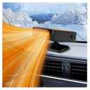 2026 New Upgraded Portable Car Heater for Vehicle, 12V Car Heater Portable（ Plugs into Cigarette Lighter）, Portable Heater for Car, 360° Rotatable Car Defroster Windshield Heater (1)