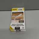 2 x 4 Clear Silicone Wall Protector Strips  Self-Adhesive Door Slam Stoppers & Noise Dampening Bumpers for Cabinets, Car, Toilet Lids, Drawers, Shower  5.5" x 0.7" x 0.2" by Vellax