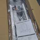 Airposta Kitchen Island Lighting, 33.5-Inch 5 Lights Farmhouse Linear Chandelier for Dining Room Pool Table Pendant Light Fixture, Rustic Wood Grain Finish, Industrial Pendant Light