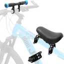 Kids Bike Seat Child Bike Seat Bicycle Seats for Children 2-5 Years Front Mount Kid Bicycle Seat Kids Bicycle Seats with Foot Pedals Front Mount with Handlebar Attachment Detachable
