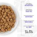 Tiki Dog Born Carnivore for Dogs, Savory Chicken, Peas & Lentils Recipe, Grain Free Baked Kibble for Maximum Nutrition, For Adult Dogs and All Size Breed Dogs, 3.5 lbs. Bag (EXP 03/08/27)